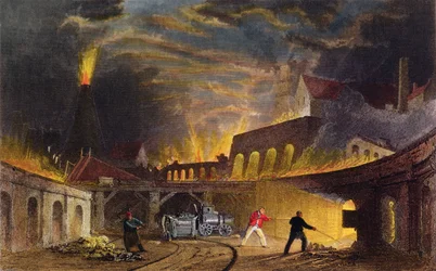 Forges de Lymington sur la Tyne, 1835